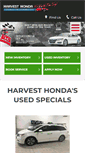 Mobile Screenshot of harvesthonda.com